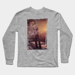 Peacock Dancing Long Sleeve T-Shirt